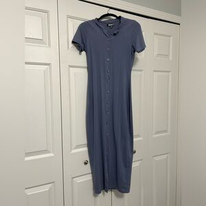 Misguided Bodycon dress size US 6 blue